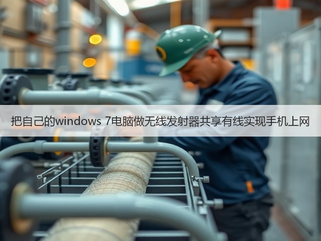 把自己的windows 7电脑做无线发射器共享有线实现手机上网(图3) 把自己的windows 7电脑做无线发射器共享有线实现手机上网(图3)