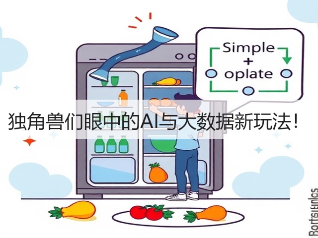 独角兽们眼中的AI与大数据新玩法!(图2) 独角兽们眼中的AI与大数据新玩法!(图2)