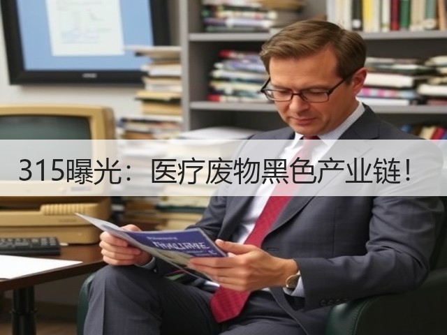 315曝光:医疗废物黑色产业链!(图1) 315曝光:医疗废物黑色产业链!(图1)