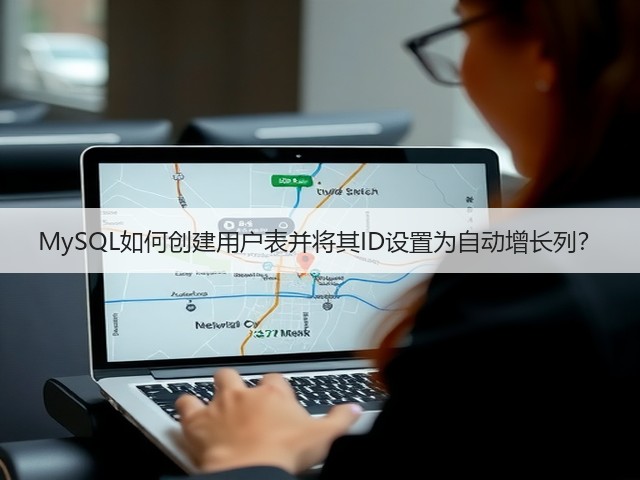 MySQL如何创建用户表并将其ID设置为自动增长列?(图3) MySQL如何创建用户表并将其ID设置为自动增长列?(图3)