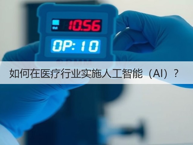 如何在医疗行业实施人工智能(AI)?(图1) 如何在医疗行业实施人工智能(AI)?(图1)