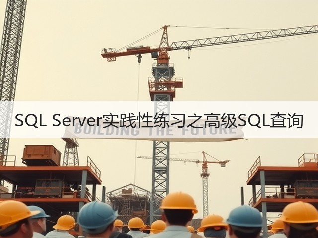 SQL Server实践性练习之高级SQL查询(图2) SQL Server实践性练习之高级SQL查询(图2)