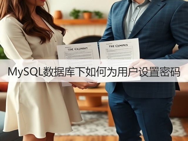 MySQL数据库下如何为用户设置密码(图3) MySQL数据库下如何为用户设置密码(图3)