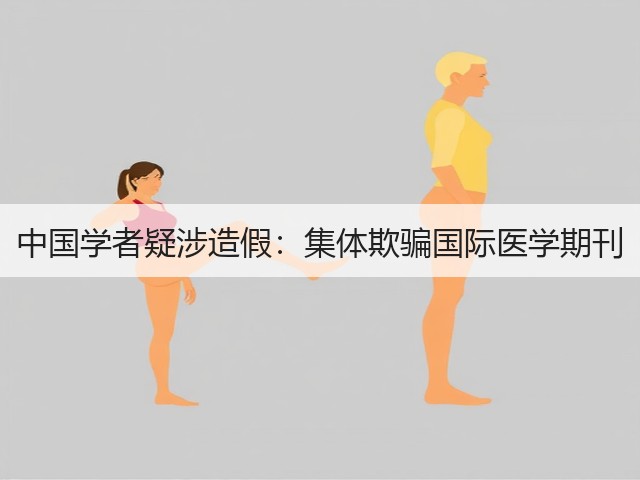 中国学者疑涉造假：集体欺骗国际医学期刊(图2)