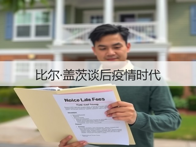 比尔·盖茨谈后疫情时代(图2) 比尔·盖茨谈后疫情时代(图2)