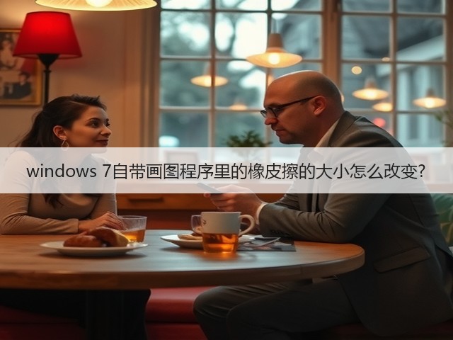 windows 7自带画图程序里的橡皮擦的大小怎么改变?(图2) windows 7自带画图程序里的橡皮擦的大小怎么改变?(图2)