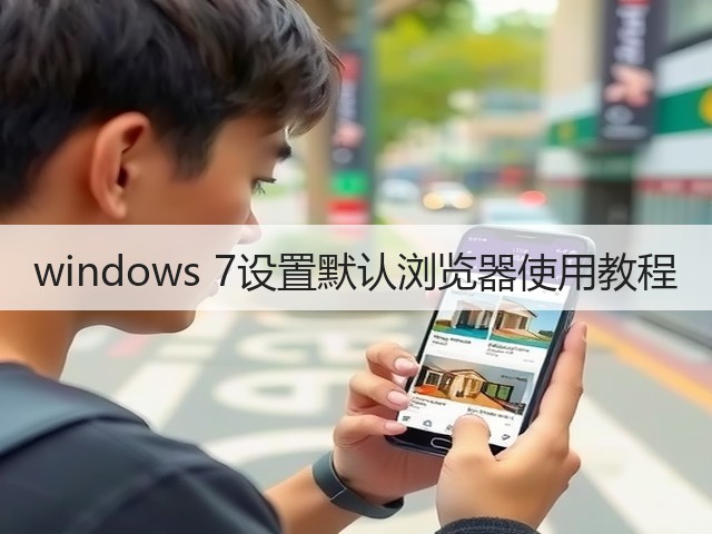 windows 7设置默认浏览器使用教程(图2)