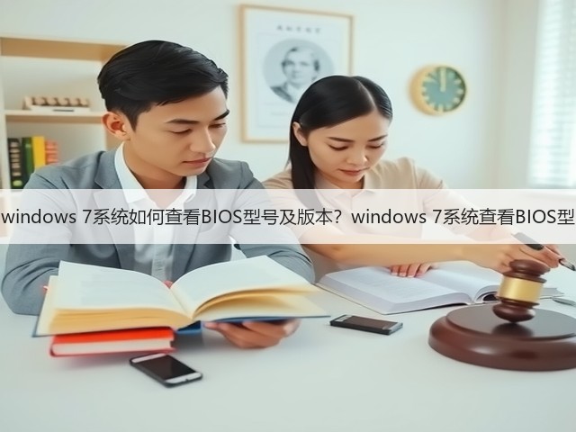 windows 7系统如何查看BIOS型号及版本?windows 7系统查看BIOS型(图1) windows 7系统如何查看BIOS型号及版本?windows 7系统查看BIOS型(图1)