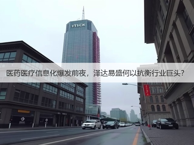 医药医疗信息化爆发前夜,泽达易盛何以抗衡行业巨头?(图1) 医药医疗信息化爆发前夜,泽达易盛何以抗衡行业巨头?(图1)