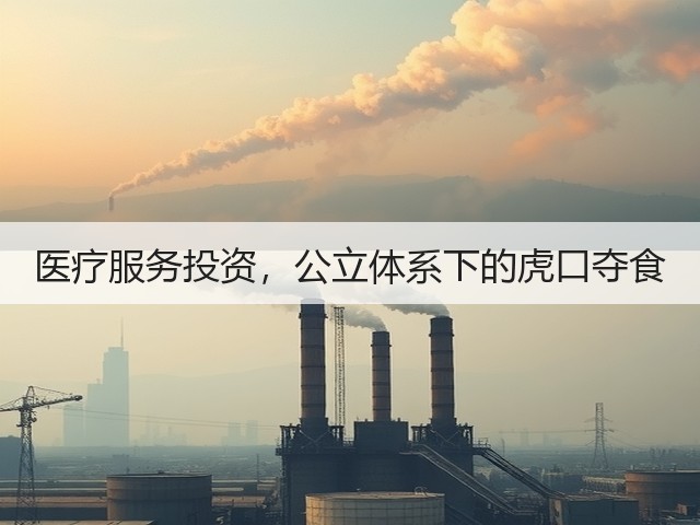 医疗服务投资,公立体系下的虎口夺食(图2) 医疗服务投资,公立体系下的虎口夺食(图2)