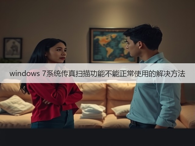 windows 7系统传真扫描功能不能正常使用的解决方法(图2) windows 7系统传真扫描功能不能正常使用的解决方法(图2)