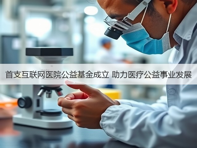 首支互联网医院公益基金成立 助力医疗公益事业发展(图3) 首支互联网医院公益基金成立 助力医疗公益事业发展(图3)