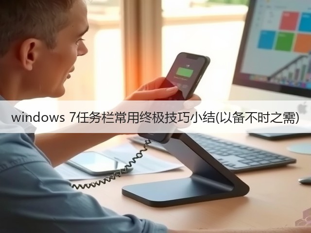 windows 7任务栏常用终极技巧小结(以备不时之需)(图2) windows 7任务栏常用终极技巧小结(以备不时之需)(图2)