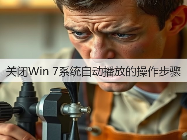 关闭Win 7系统自动播放的操作步骤(图3) 关闭Win 7系统自动播放的操作步骤(图3)