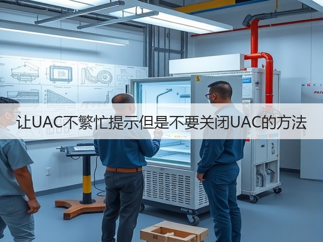 让UAC不繁忙提示但是不要关闭UAC的方法(图1) 让UAC不繁忙提示但是不要关闭UAC的方法(图1)