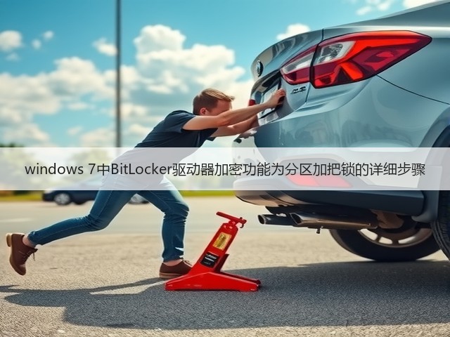 windows 7中BitLocker驱动器加密功能为分区加把锁的详细步骤(图2) windows 7中BitLocker驱动器加密功能为分区加把锁的详细步骤(图2)
