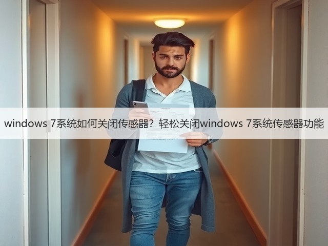 windows 7系统如何关闭传感器?轻松关闭windows 7系统传感器功能(图3) windows 7系统如何关闭传感器?轻松关闭windows 7系统传感器功能(图3)