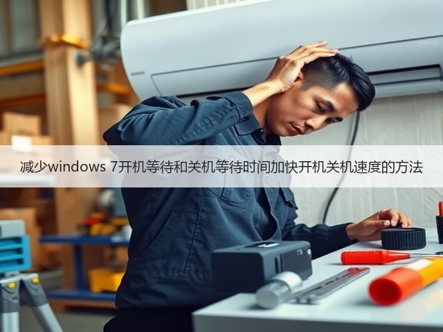 减少windows 7开机等待和关机等待时间加快开机关机速度的方法(图3) 减少windows 7开机等待和关机等待时间加快开机关机速度的方法(图3)