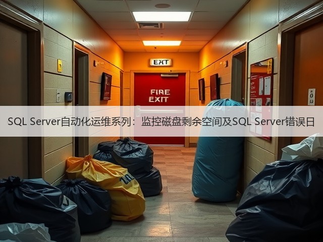 SQL Server自动化运维系列：监控磁盘剩余空间及SQL Server错误日(图2)