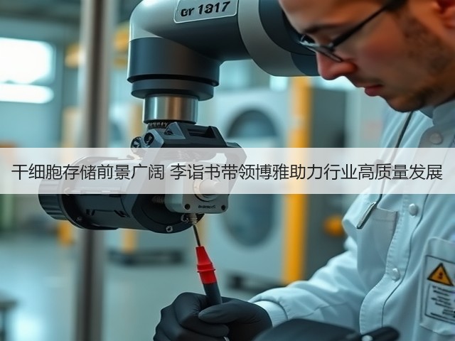 干细胞存储前景广阔 李诣书带领博雅助力行业高质量发展(图1)