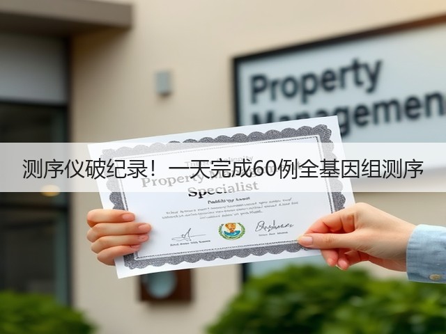 测序仪破纪录!一天完成60例全基因组测序(图2) 测序仪破纪录!一天完成60例全基因组测序(图2)