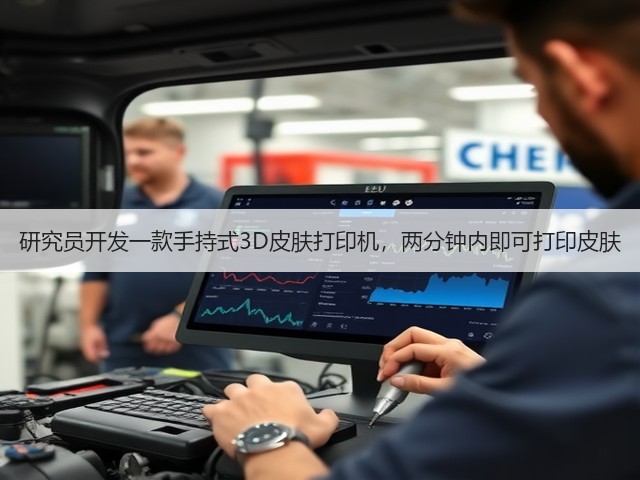 研究员开发一款手持式3D皮肤打印机,两分钟内即可打印皮肤(图2) 研究员开发一款手持式3D皮肤打印机,两分钟内即可打印皮肤(图2)