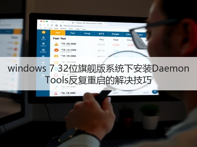 windows 7 32位旗舰版系统下安装Daemon Tools反复重启的解决技巧(图2) windows 7 32位旗舰版系统下安装Daemon Tools反复重启的解决技巧(图2)