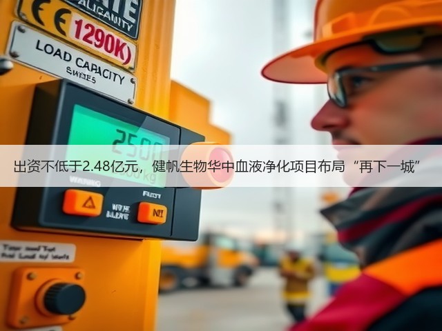 出资不低于2.48亿元,健帆生物华中血液净化项目布局“再下一城”(图2) 出资不低于2.48亿元,健帆生物华中血液净化项目布局“再下一城”(图2)