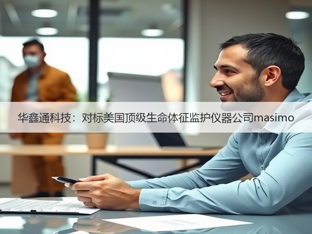 华鑫通科技:对标美国顶级生命体征监护仪器公司masimo(图3) 华鑫通科技:对标美国顶级生命体征监护仪器公司masimo(图3)
