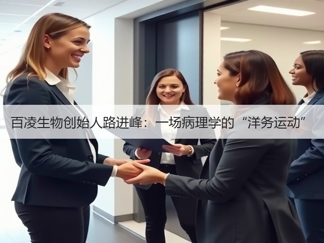 百凌生物创始人路进峰:一场病理学的“洋务运动”(图2) 百凌生物创始人路进峰:一场病理学的“洋务运动”(图2)