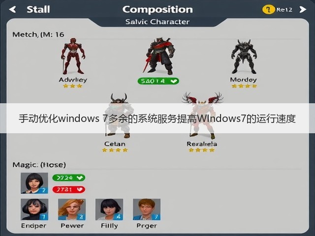 手动优化windows 7多余的系统服务提高WIndows7的运行速度(图1) 手动优化windows 7多余的系统服务提高WIndows7的运行速度(图1)