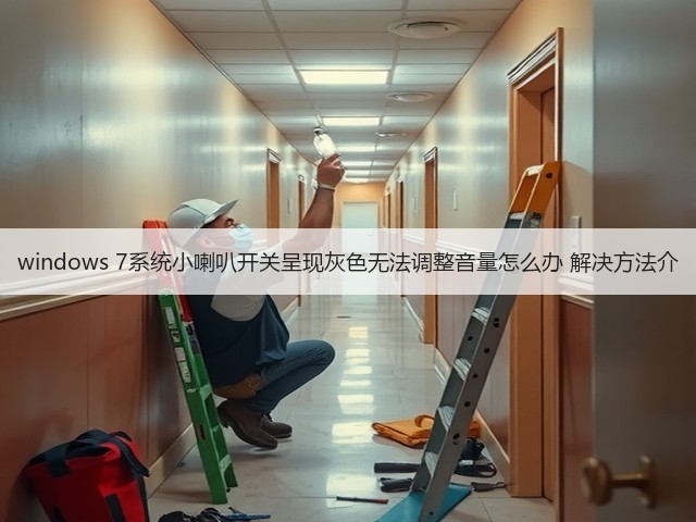 windows 7系统小喇叭开关呈现灰色无法调整音量怎么办 解决方法介(图2) windows 7系统小喇叭开关呈现灰色无法调整音量怎么办 解决方法介(图2)