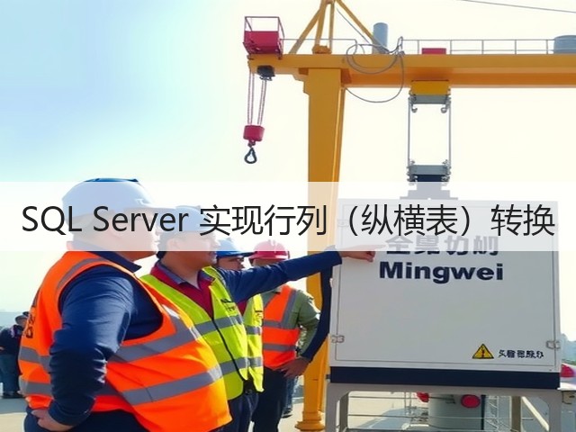 SQL Server 实现行列(纵横表)转换(图1) SQL Server 实现行列(纵横表)转换(图1)