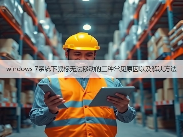 windows 7系统下鼠标无法移动的三种常见原因以及解决方法(图2) windows 7系统下鼠标无法移动的三种常见原因以及解决方法(图2)