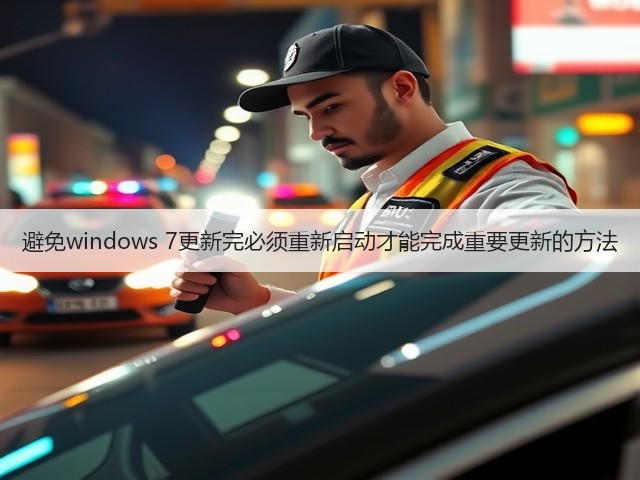 避免windows 7更新完必须重新启动才能完成重要更新的方法(图1) 避免windows 7更新完必须重新启动才能完成重要更新的方法(图1)
