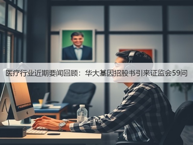 医疗行业近期要闻回顾：华大基因招股书引来证监会59问(图2)