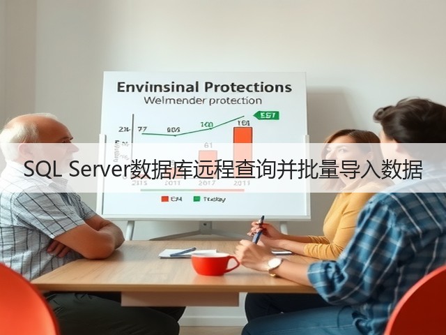 SQL Server数据库远程查询并批量导入数据(图1) SQL Server数据库远程查询并批量导入数据(图1)