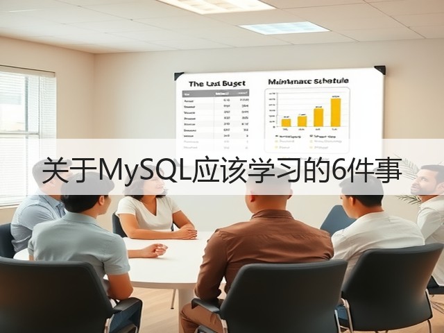关于MySQL应该学习的6件事(图3) 关于MySQL应该学习的6件事(图3)