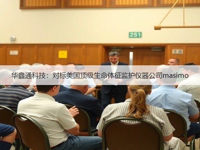 华鑫通科技:对标美国顶级生命体征监护仪器公司masimo(图1) 华鑫通科技:对标美国顶级生命体征监护仪器公司masimo(图1)