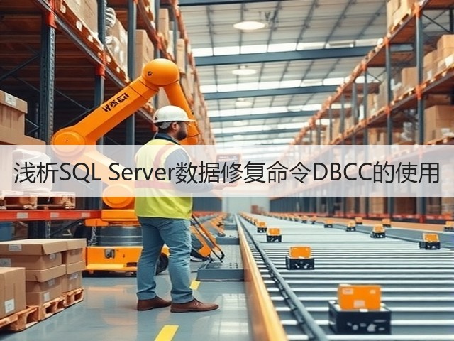 浅析SQL Server数据修复命令DBCC的使用(图1) 浅析SQL Server数据修复命令DBCC的使用(图1)