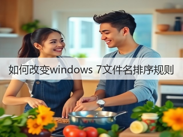如何改变windows 7文件名排序规则(图1) 如何改变windows 7文件名排序规则(图1)