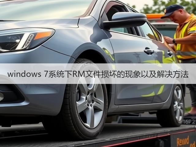 windows 7系统下RM文件损坏的现象以及解决方法(图1) windows 7系统下RM文件损坏的现象以及解决方法(图1)