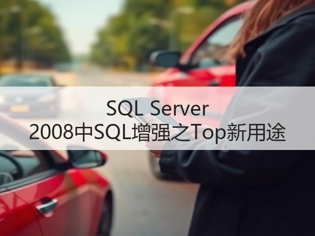 SQL Server 2008中SQL增强之Top新用途(图2) SQL Server 2008中SQL增强之Top新用途(图2)