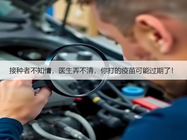 接种者不知情,医生弄不清,你打的疫苗可能过期了!(图1) 接种者不知情,医生弄不清,你打的疫苗可能过期了!(图1)