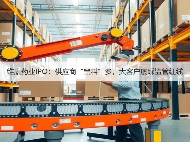 维康药业IPO:供应商“黑料”多,大客户屡踩监管红线(图3) 维康药业IPO:供应商“黑料”多,大客户屡踩监管红线(图3)