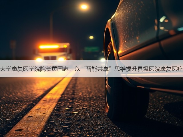 南方医科大学康复医学院院长黄国志:以“智能共享”思维提升县级医院康复医疗诊疗能力(图1) 南方医科大学康复医学院院长黄国志:以“智能共享”思维提升县级医院康复医疗诊疗能力(图1)