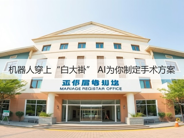 机器人穿上“白大褂” AI为你制定手术方案(图1)
