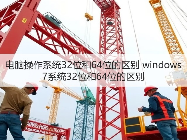 电脑操作系统32位和64位的区别 windows 7系统32位和64位的区别(图2)