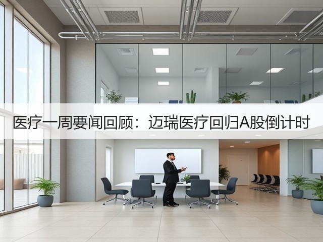 医疗一周要闻回顾：迈瑞医疗回归A股倒计时(图1)