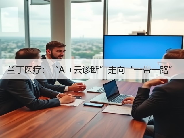 兰丁医疗:“AI+云诊断”走向“一带一路”(图3) 兰丁医疗:“AI+云诊断”走向“一带一路”(图3)